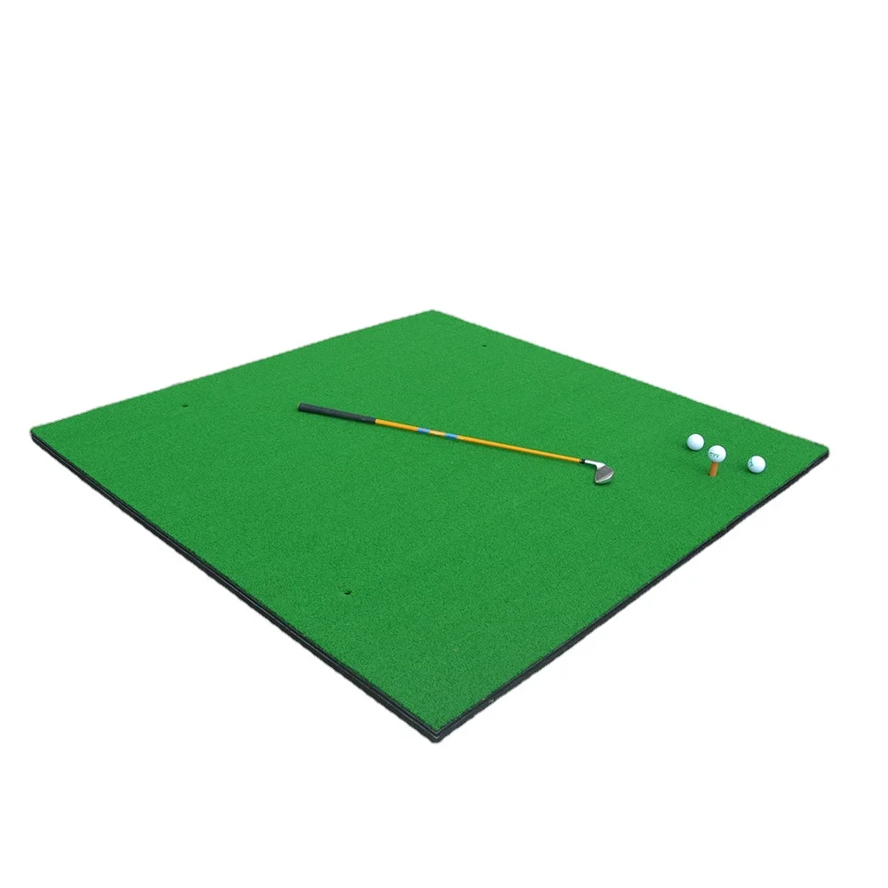 

Factory Sale Double Practice Golf Putting Green Range Mat Floding Training Mat Golf Gifts Golf Swing Mat