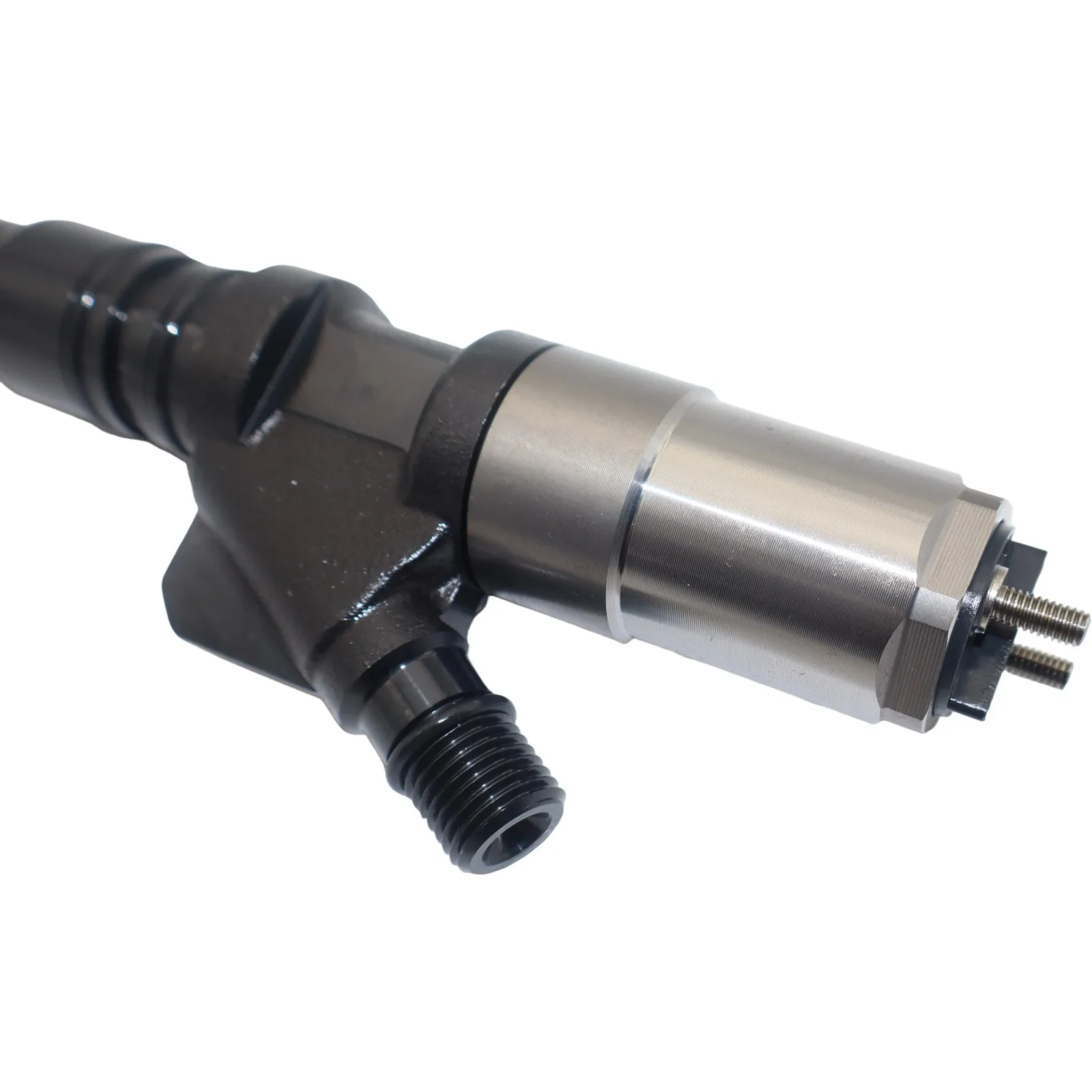 6PCS Fuel Injector 0950001210 Compatible for Komatsu Crawler Excavator Pc400-7 Engine SAA6D125