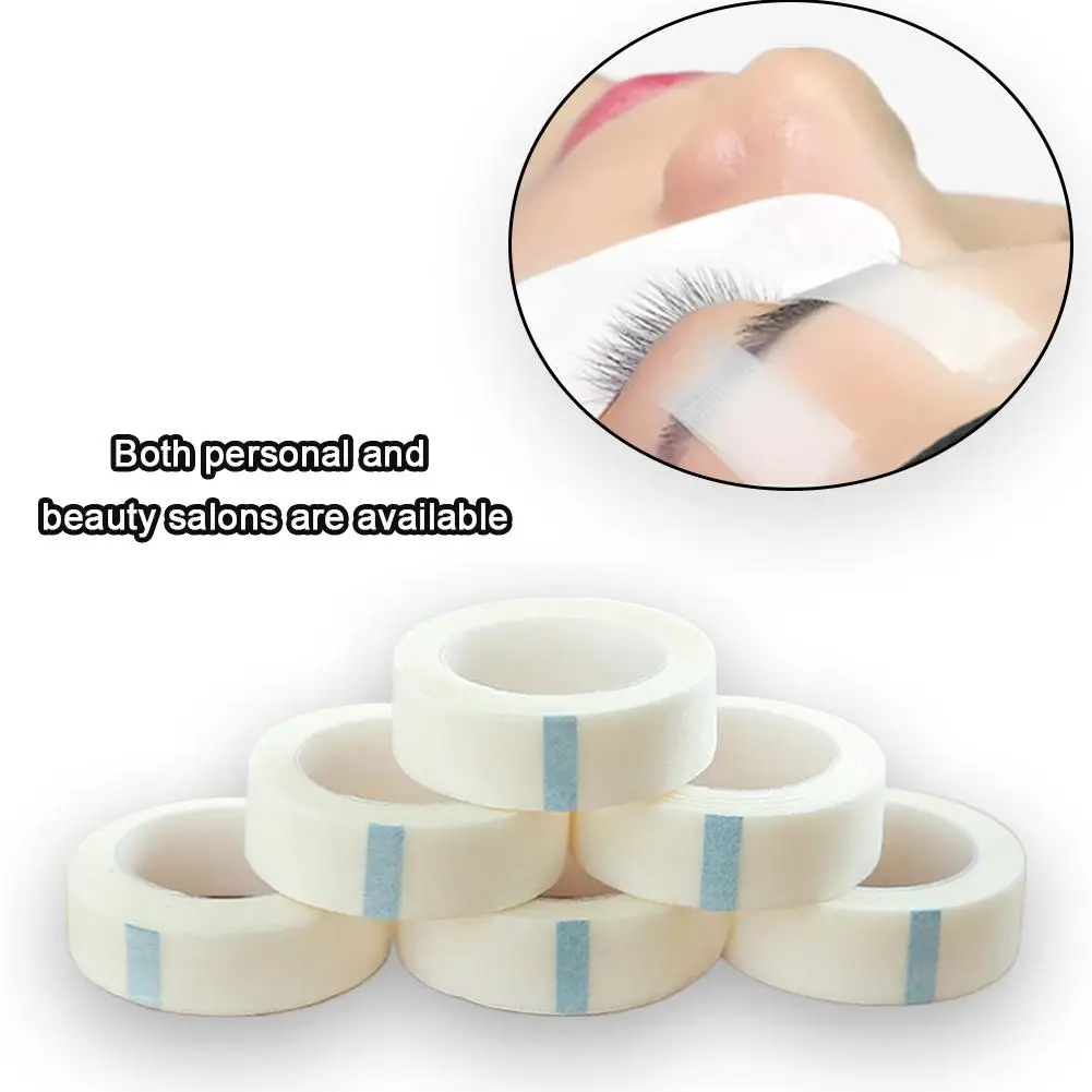 Witte Valse Wimper Tape Ademend Niet-geweven Doek Plakband Papieren Tape Wimperverlenging Pluisjes Ooglid Sticker Make-up Gereedschap