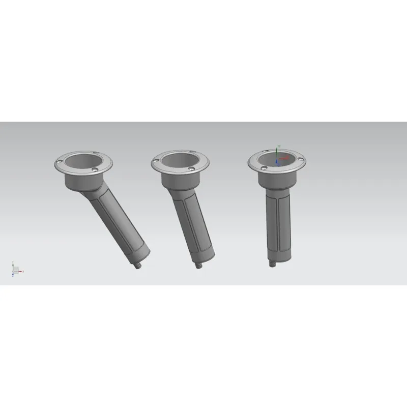 Picture 5: A06F-ABS Outrigger Cup Holder Labor Saving Fishing Rod Holder Punchless For Boat Accessory