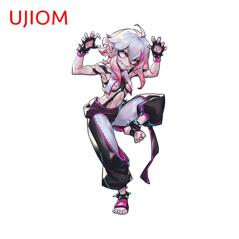 UJIOM League Of Legends Briar Cos Juri Wall Stickers Kawaii Cartoon Waterproof Vinyl Decals Waterproof Baby Nursery Room Decor