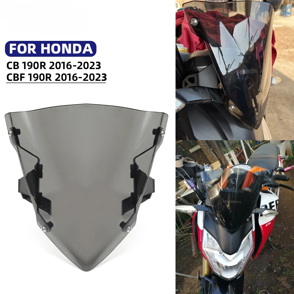 

Ветровое стекло для HONDA CB 190R CB190R CBF190R CBF 190R, аксессуары для мотоциклов, ветрозащитные отражатели