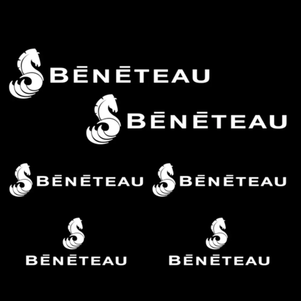 6pcs for Beneteau boat Stickers Decal Boat Decal Yacht Marine Vinyl