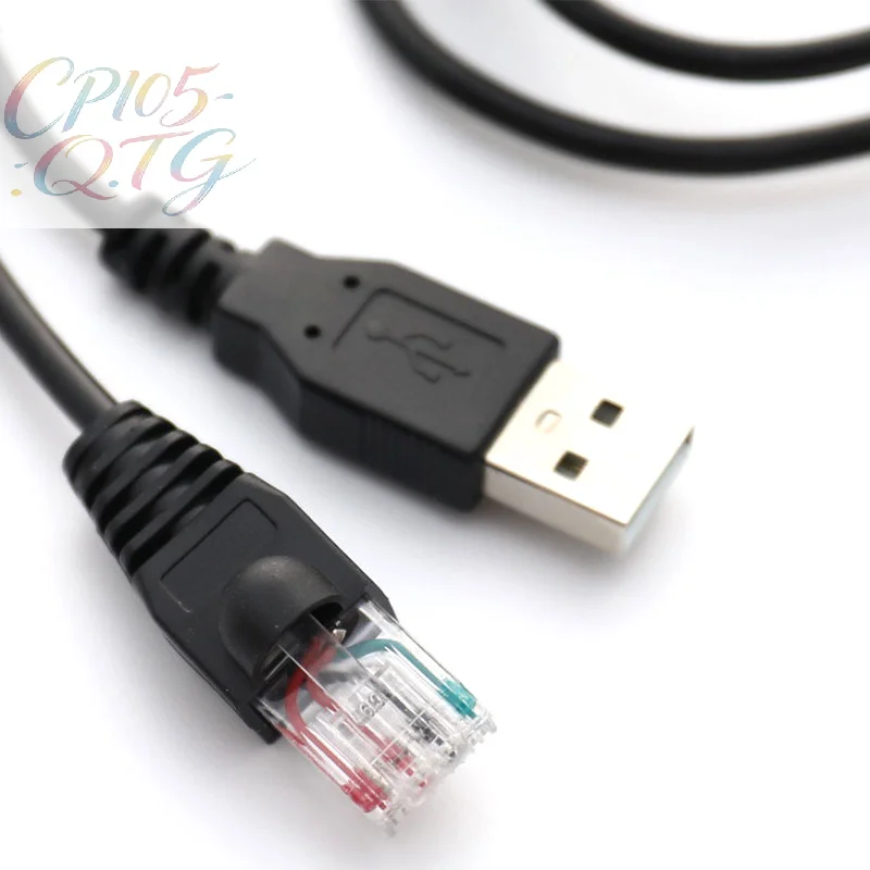 Cabo USB APC Smart UPS Substituto para Cabo de Console USB para RJ50 AP9827 940-0127B 940-127C 940-0127E com Capa de Proteção Contra Fricção Moldada