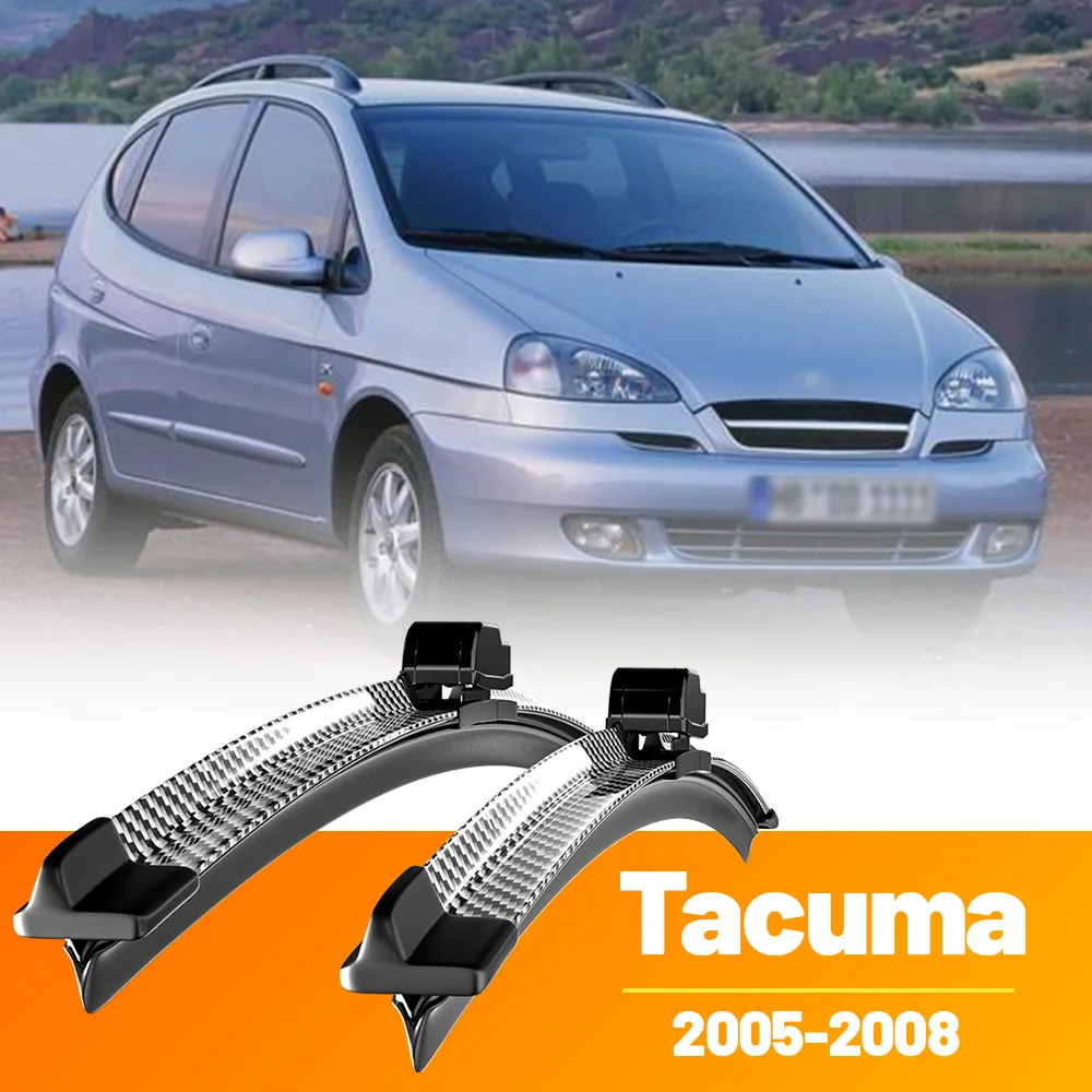 2 stücke Frontscheibe Scheibenwischerblätter Carbon Faser Scheibenwischer Für Chevrolet Tacuma 2005-2008 2006 2007