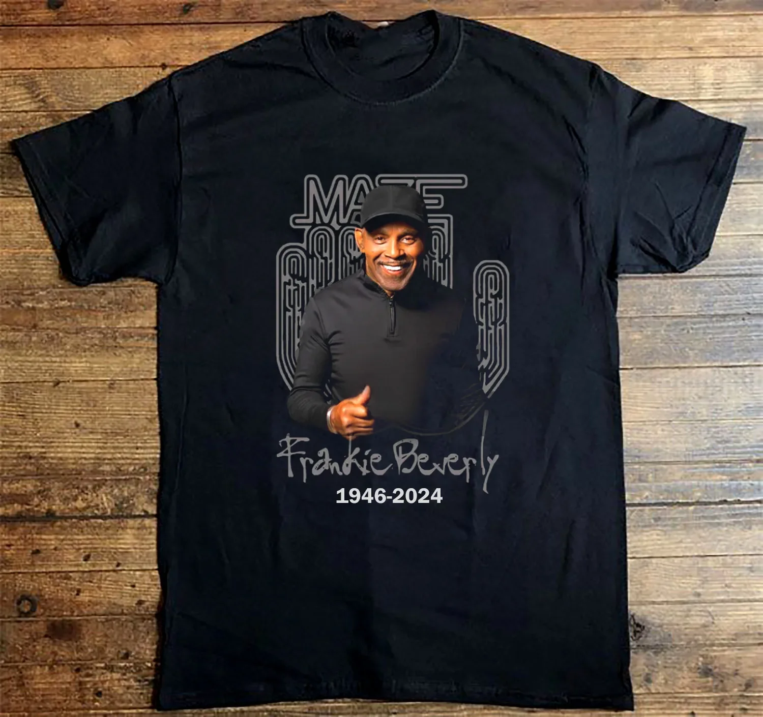 RIP Frankie Beverly 1946-2024 Frankie Beverly & Maze Black All Size Shirt AR173