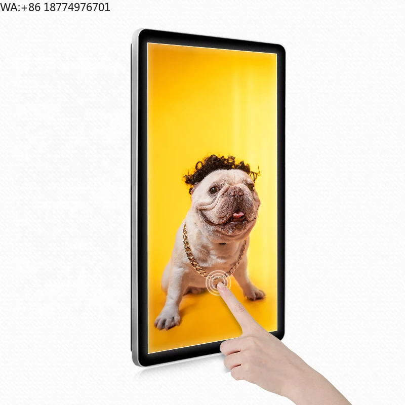

Рекламный LCD-дисплей с сенсорным экраном для помещений, настенный, на базе Android, для розничных магазинов, гостиниц, вестибюлей, метро