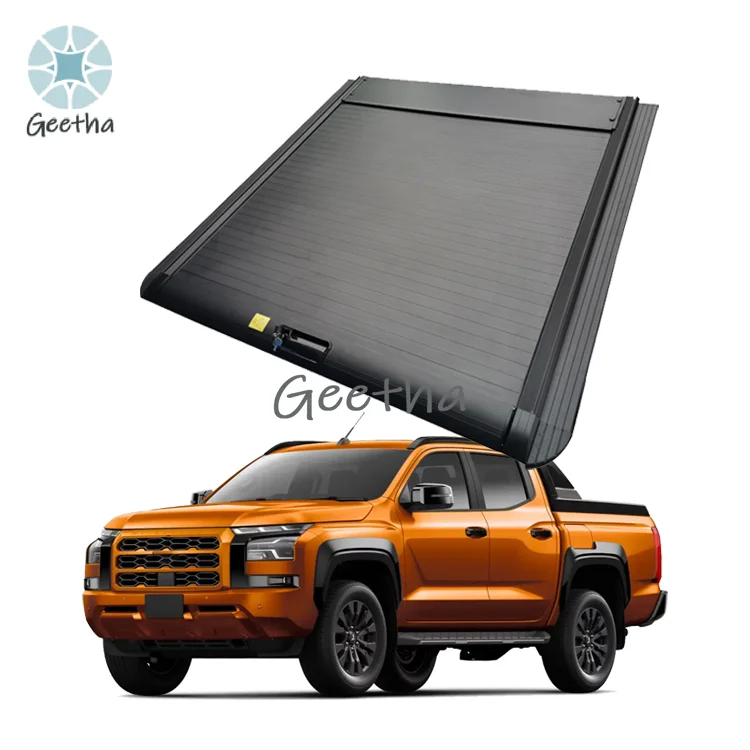 

For Xiangta Truck Accessories Hardtop Canopy 4X4 Roller Shutter Roll Up Pickup Truck Bed Lid Tonneau Cover For Mitsubishi Triton
