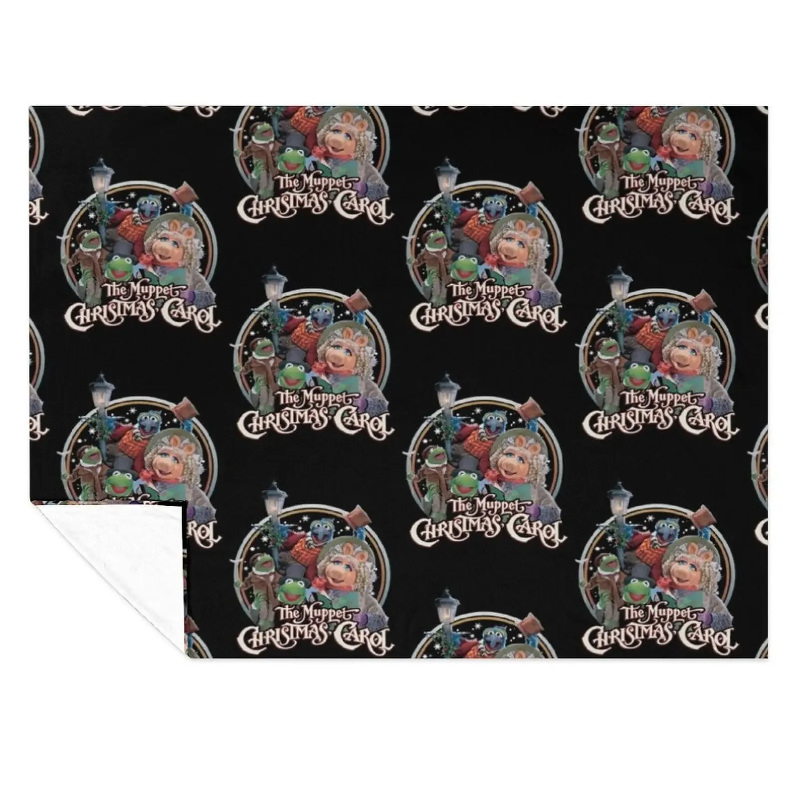 

Retro 90s The Muppet Christmas Carol Throw Blanket Heavy Extra Large Throw Loose for sofa Blankets