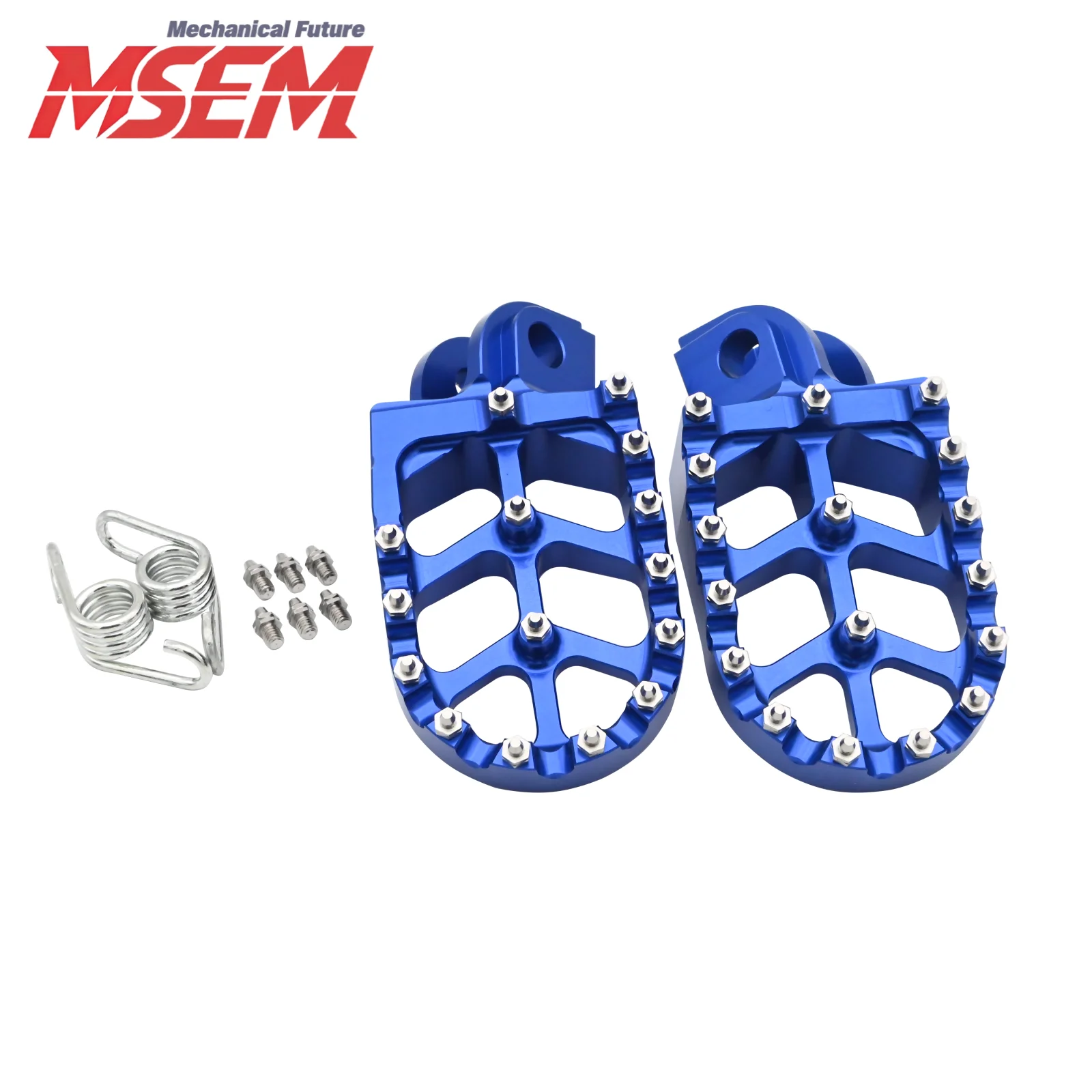 CNC Foot Pegs Foot Rests Pedals For KTM EXC EXCF 125 250 300 350 450 530 525 200 400 500 1998-2012 2013 2014 2015 2016 view 4
