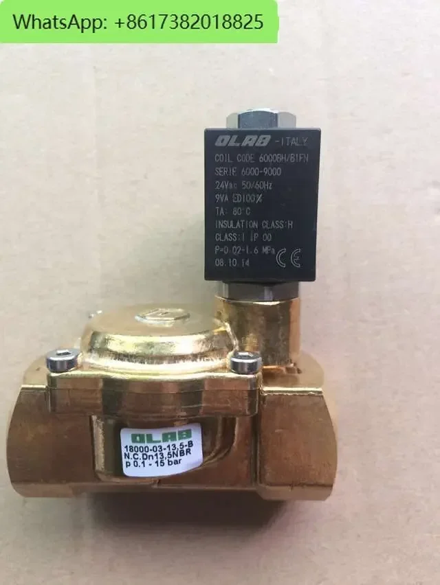

OLAB solenoid valve, air compressor normally open 18 5 20 - 03-13.5 - I - A, 8251/3,8000/5,8763