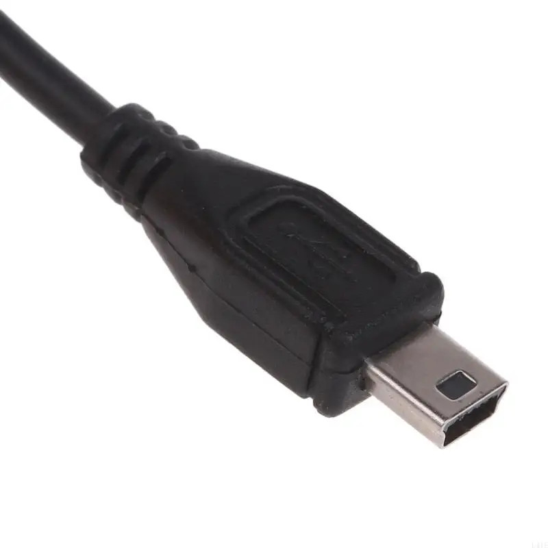 L41E Micro USB Female to Mini USB Male Extension Cable Charging Cable Data Sync Cord