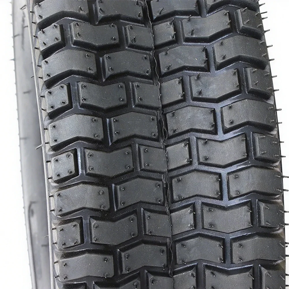 15X6.00-6 Inch All-Terrain Tire for Go-Karts, Lawn Mowers, Snow Plows & Airport Ground Vehicles | Heavy-Duty Lawn Vacuum Tires