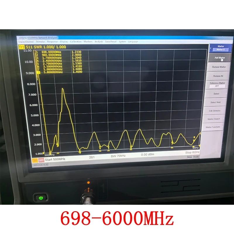 LTE 4G 5G Basisstations-Fiberglasantenne, omnidirektionale Hochleistungs-Fernübertragungsantenne für DTU-Modul, Verstärker, Router-Antenne – Detail 8