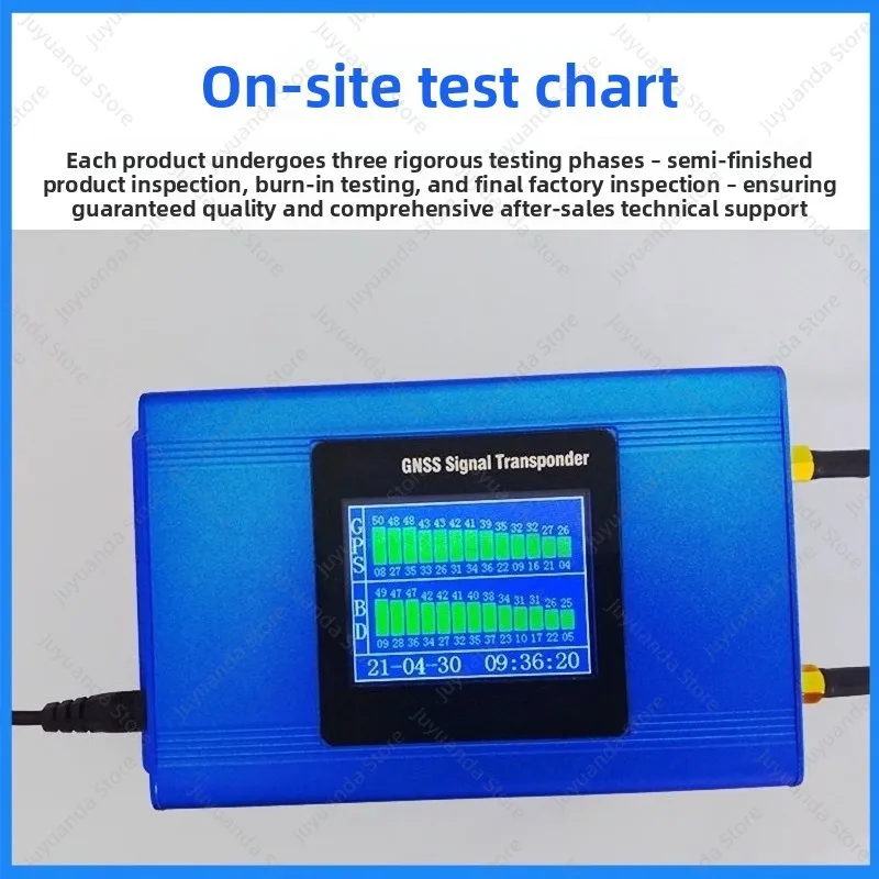 GPS Signal Repeater Amplifier GPS Beidou Dual Mode Indoor Coverage Positioning Test Riding Suit Set
