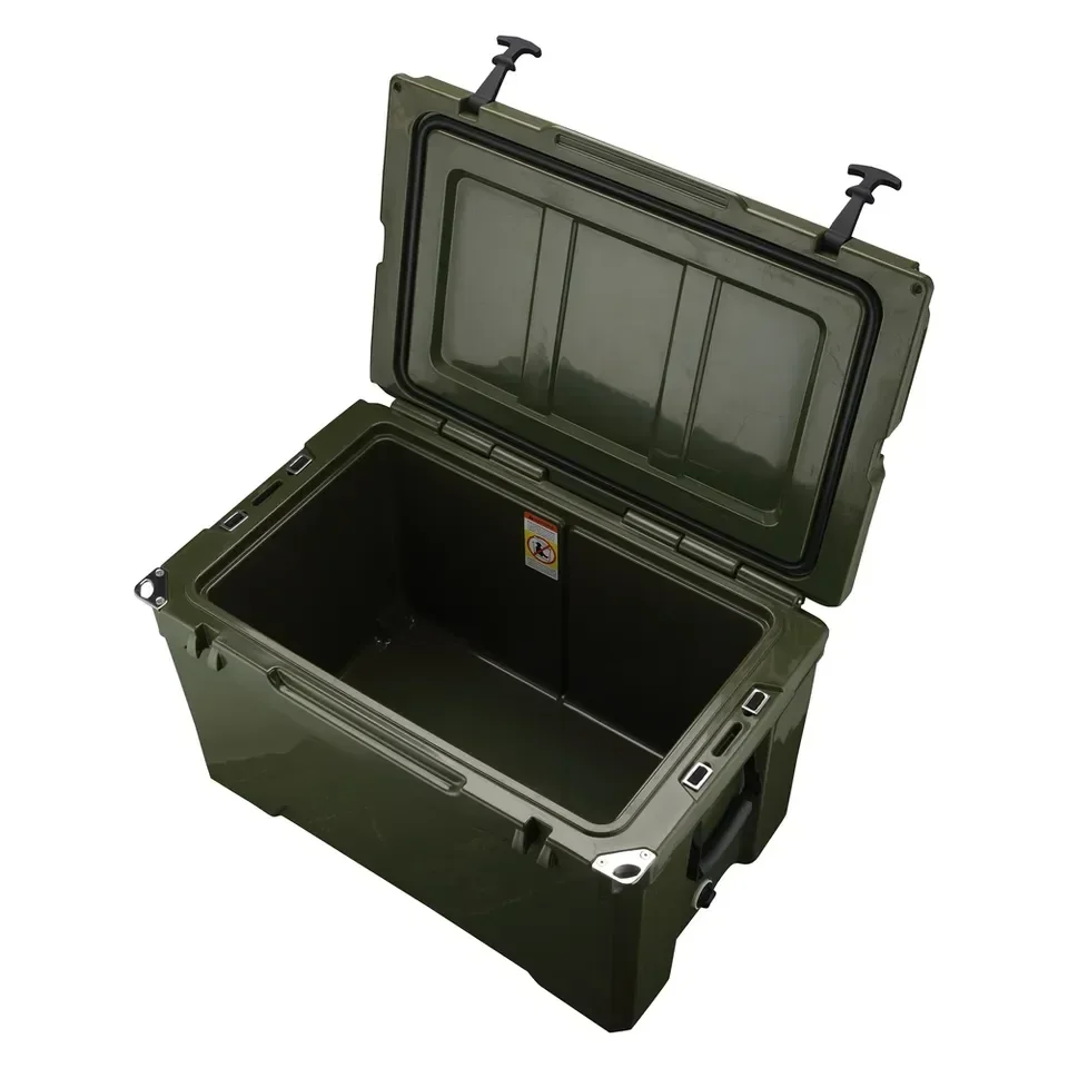 SM-H25QTChest Cooler Box Insulated Hard Plastic for Camping Fishing Hot Sale 25QT Rotomolded Ice Food  Outdoor Travel