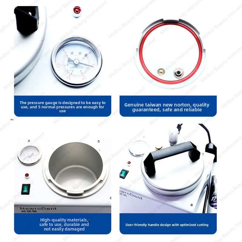 Dental Portable Pressure Polymerizer, Glue Cooking Pot, Glue Filling Pot, Polymerizer Pot, Immediate Planting Repair