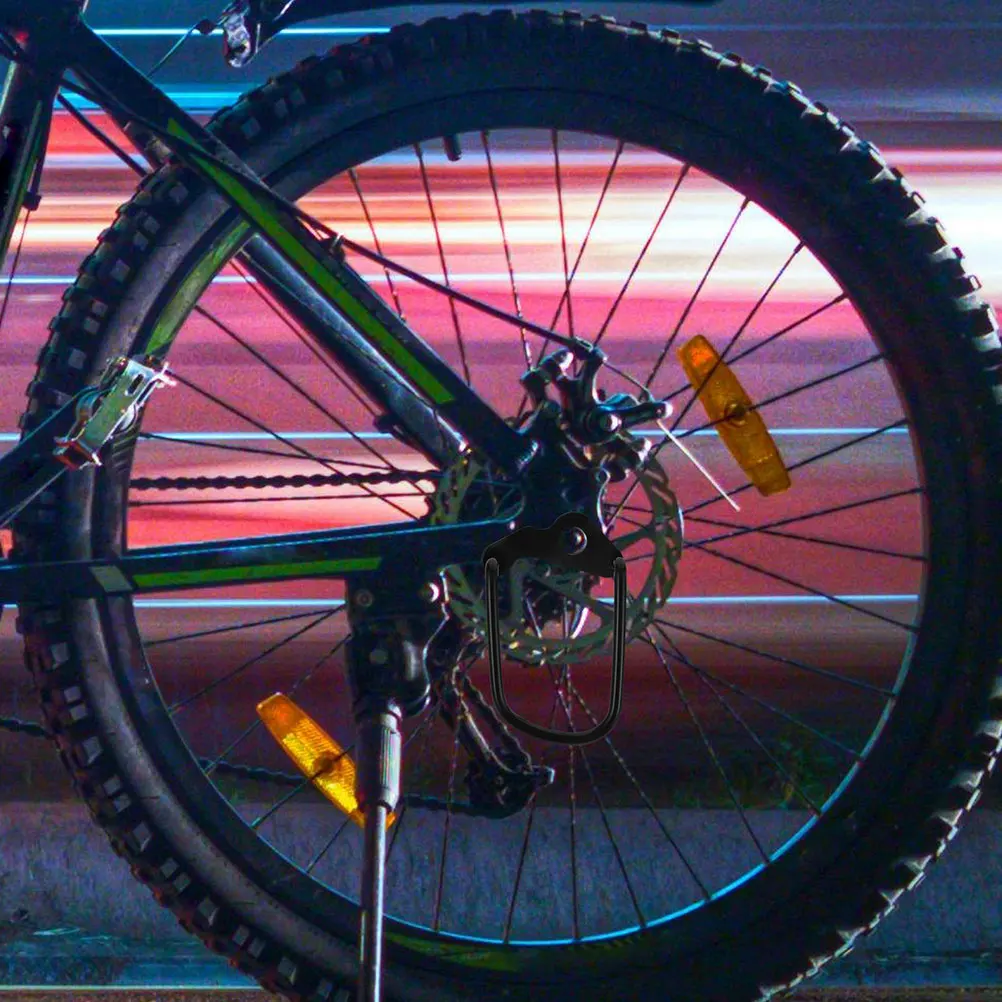 

2pcs Rear Derailleur Guard Gear Protector Chain Stay Guard For Mountain Bike Lightweight Iron Alloy Rear Derailleur Hanger