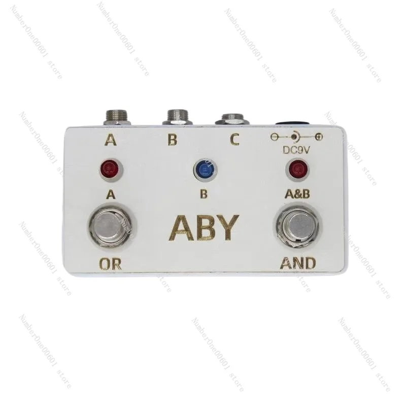 Diy Handmade Guitar Bass Bass ABY Line Selection Monolithic Effects Channel Selection Switch Controller