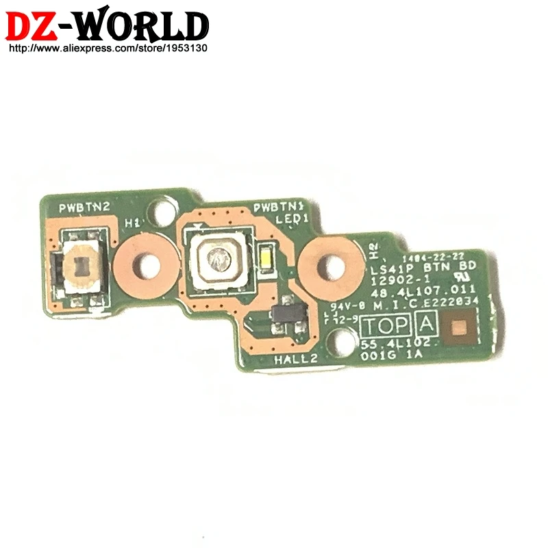 

New Original Switch power botton board for Lenovo Ideapad S410p S510p 90004110 48.4L107.011 55.4L102.005G