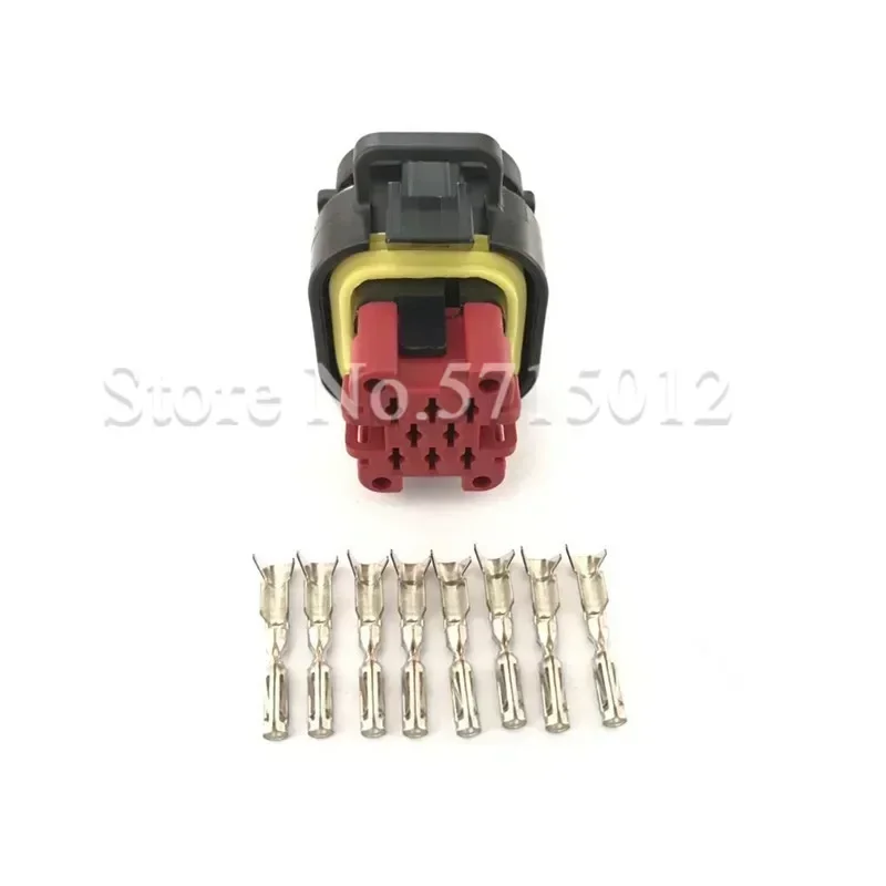 8 Hole 770520-1 Tyco AMP ECU Socket Female Waterproof Automotive Connector Plug 776286-1 With Terminals