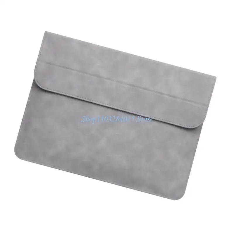 R6FF Executive Leather Laptop Bag for 10/14/15inch Models Anti Scratch Holder Spill Resistant Finish