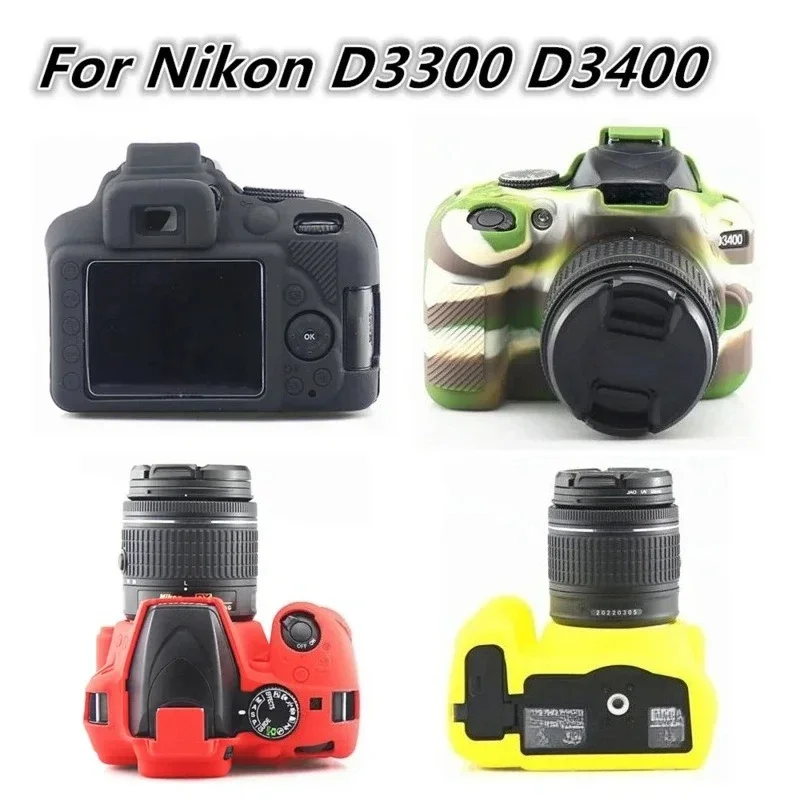 

Accessories Silicone case cover camera bag For Nikon Z50 Z5 D750 D3200 D3300 D3400 d3500 D5300 D5500 D5600 D7100 D7200 D7500