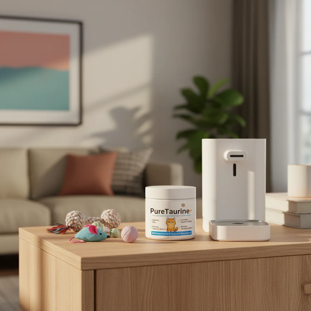 Pure Taurine Powder For Cats And Dogs Digestive Health Heart Eye Support Daily Wellness Supplement Vitamin E Zinc Glycine