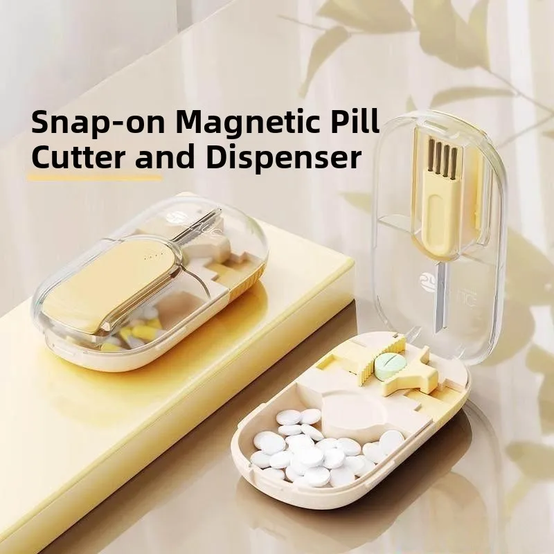 

Универсальный пластиковый разделитель для таблеток на восемь секций, органайзер для лекарств, незаменимый помощник для домашней организации