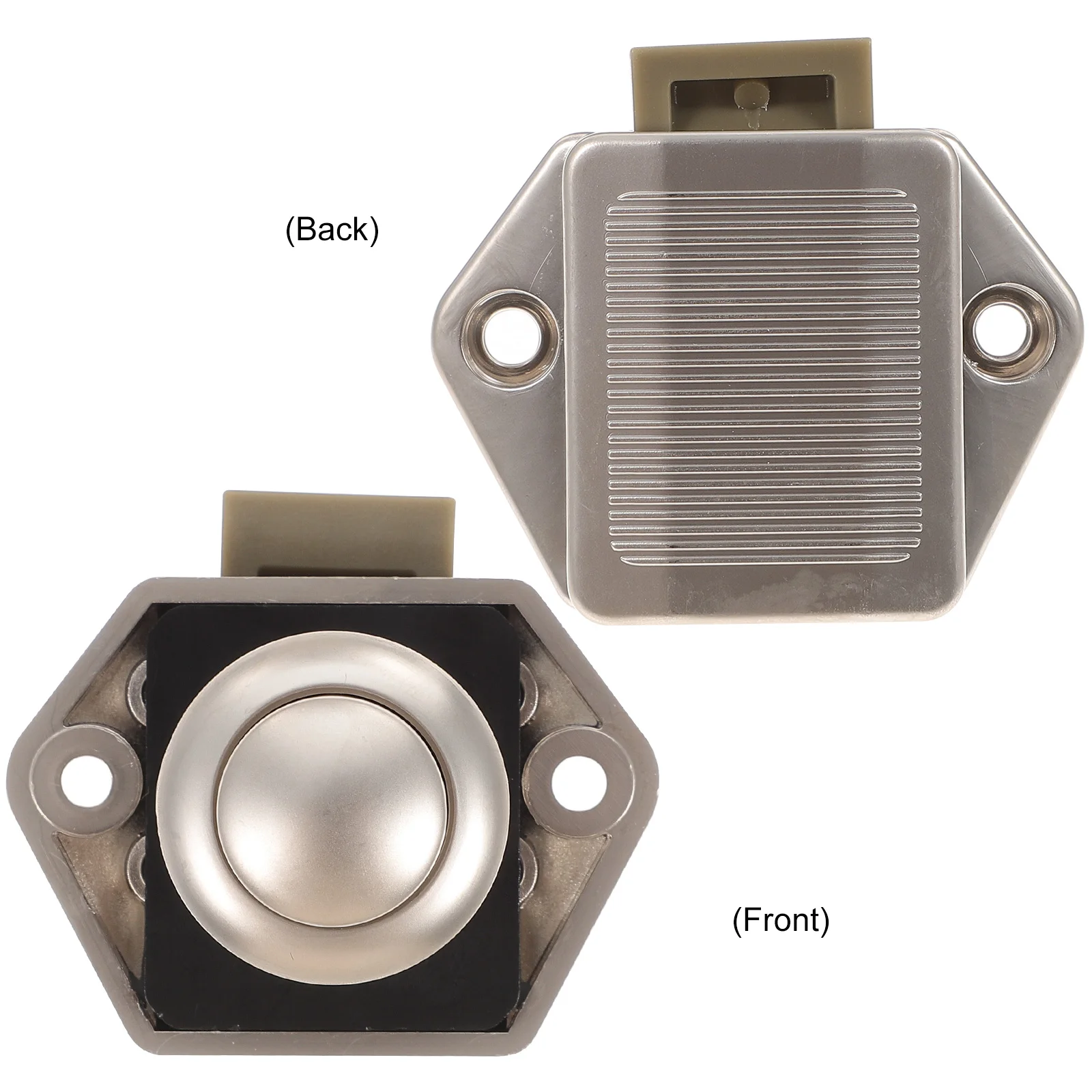 

RV Drawer Locks Keyless Push Button Latch Stainless Steel Cupboard Cabinet Furniture Child Safety Kitchen Yacht Van Door H