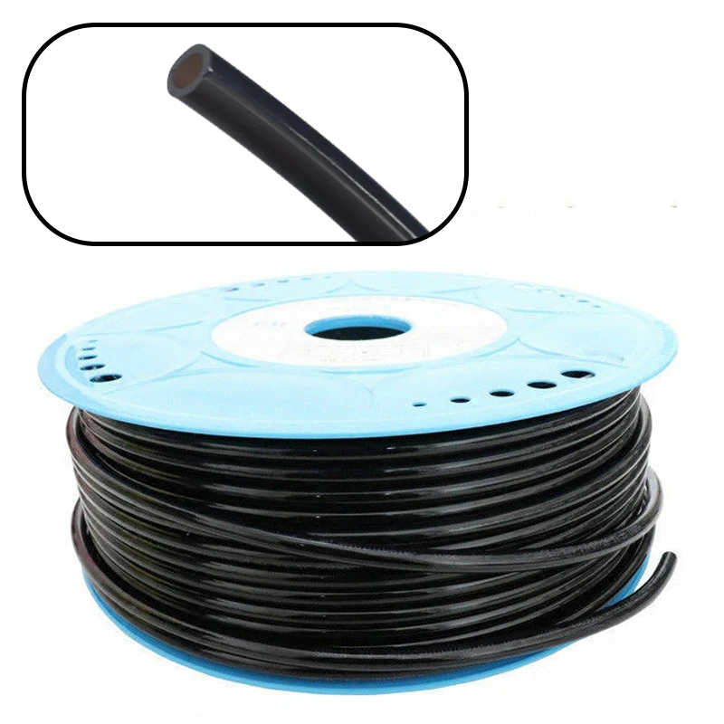 

1 Roll 3M 8mm Air Line Tube Quick Connect Hose Fit for Tire Changer Machine Black PU