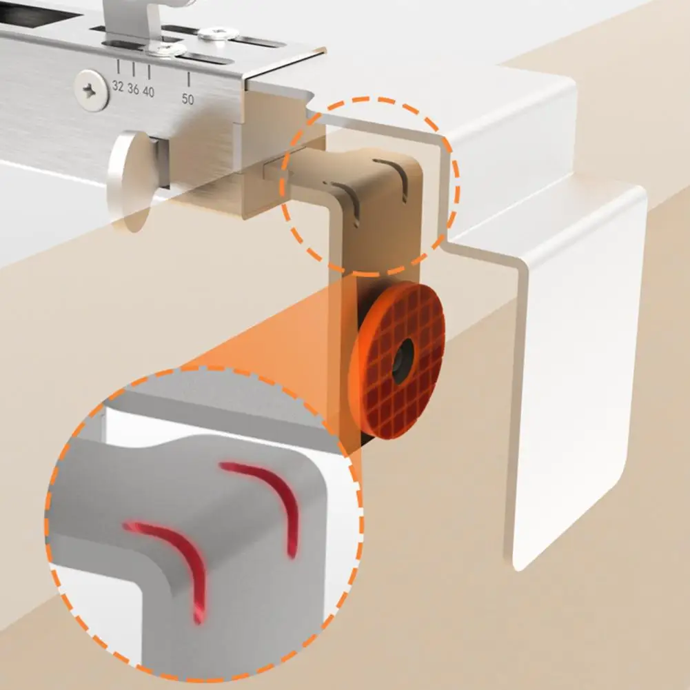 Quick Drawer Installation Tool Heavy Duty Adjustable Drawer Fixing Clamp for Metal Drawer Front Installation for Carpenter