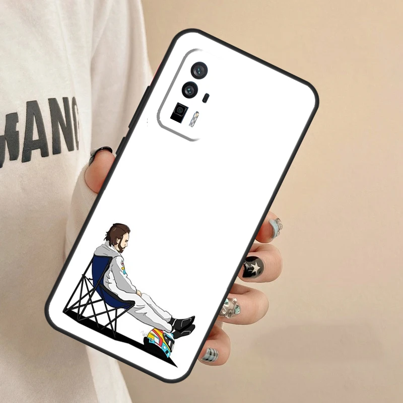 Fernando Alonso Case For Xiaomi 13 Pro 11T 12T 12 Lite 12X Cover For POCO F5 X3 X5 Pro M6 M5s F4 X4 GT F3