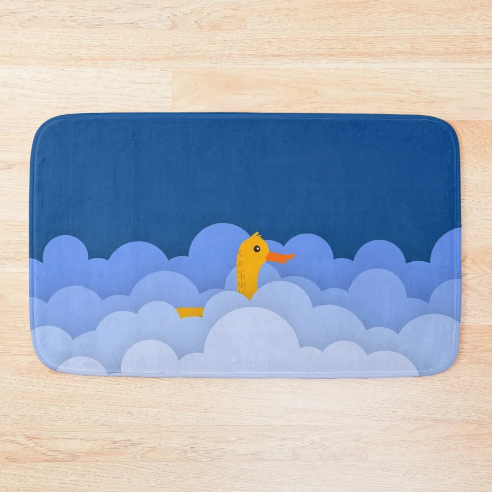 

Duck Between Waves Bath Mat Bath Accessories Home Decor Mat