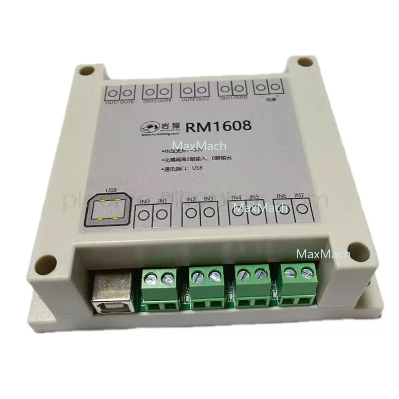 USB إلى وحدة IO الرقمية التبديل Optocoupler عزل الترانزستور أو التتابع لنظام التشغيل Windows Linux Android C #   بيثون جافا لاب فيو