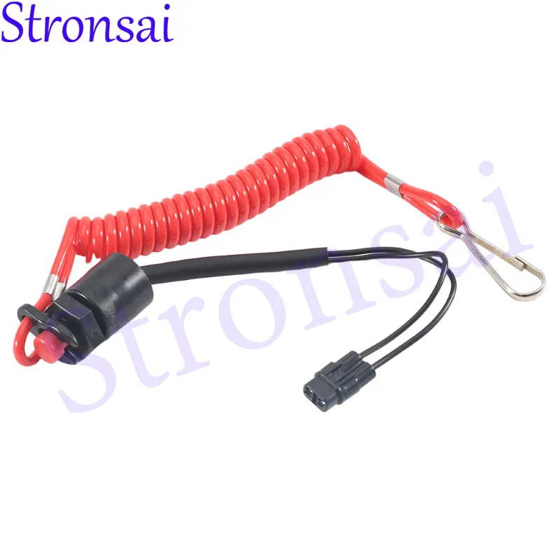 37820-93J05 Emergency Stop Kill Switch Assy For Suzuki 8-300HP Outboard Motor 37820-93J03 37820-93J04 37820-93J05