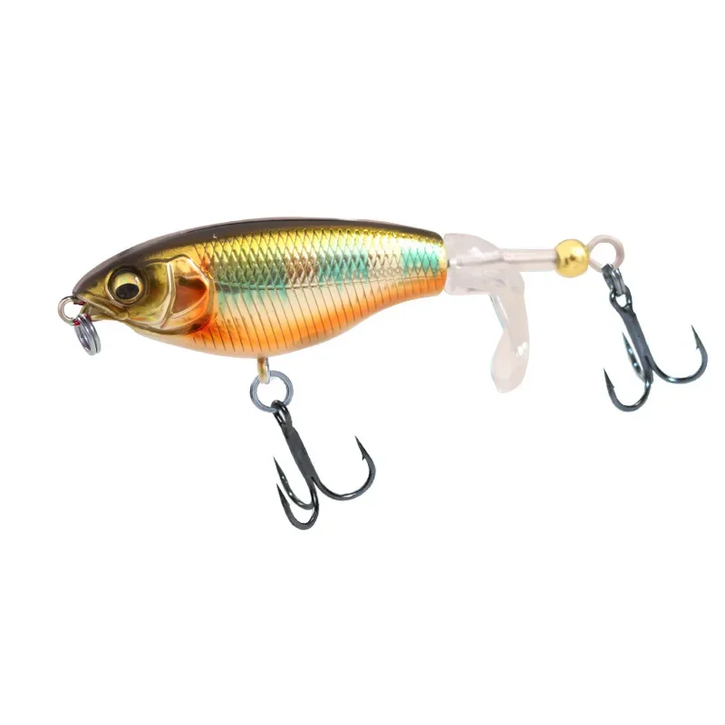 6g 11g Whopper Plopper Popper Propeller Topwater Fishing Lures Artificial Bait Hard Crankbait Wobblers Rotating Tail view 4
