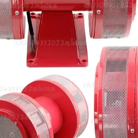 MS-790 Double Electric Motor Air Raid Siren 180db Metal Horn AC 110V/220V for Industry And Boat Use