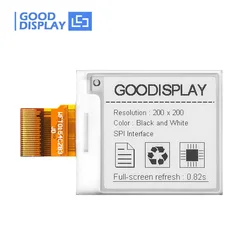 [Ofertas especiales] Pantalla de papel electrónico pequeña de 1,54 pulgadas, pantalla de tinta electrónica de actualización rápida, GDEW0154M09