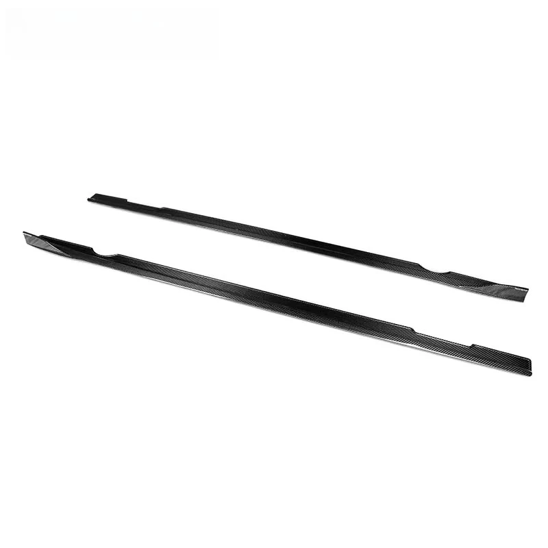 Paktechz Prepreg Dry Carbon Fiber Parts Body Kit Side Skirts for  W118 C118 CLA200 CLA250 CLA35 CLA45S