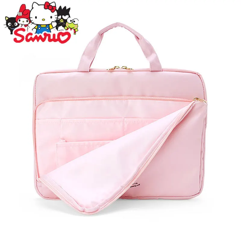 Sanrio Melody Kuromi Hello Kitty Cinnamoroll Pochacco Cartoon Laptop Notebook Storage Bag Shockproof and Fallproof Inner Sleeve