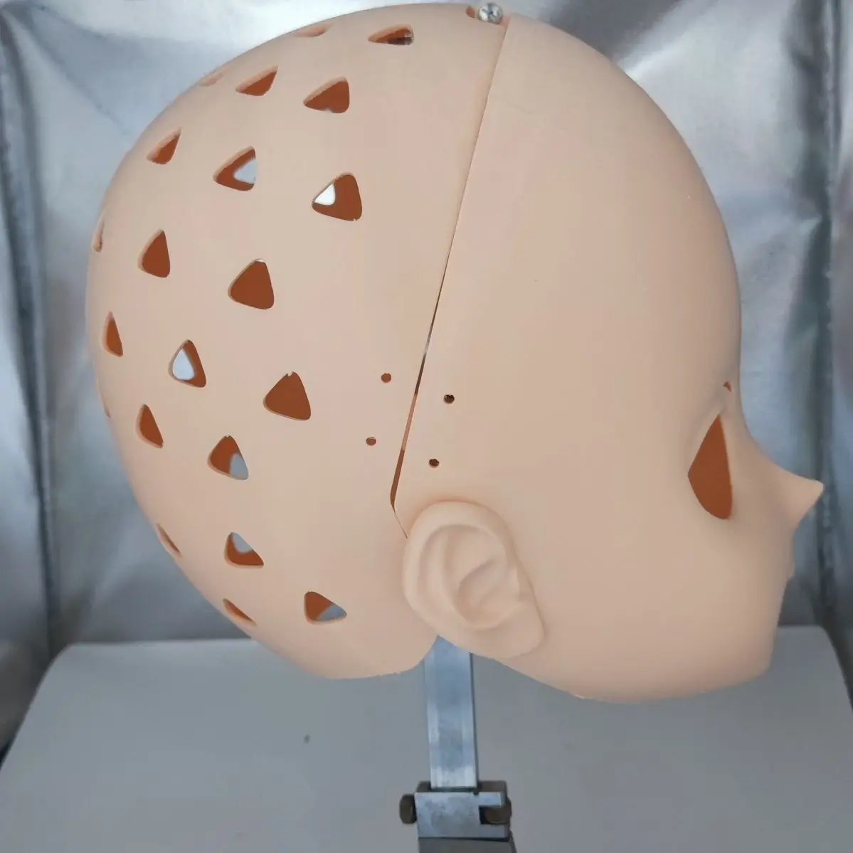 Customize Character Boy/Bily Kigurumi Half Head with Lock Anime Cosplay Kigurumi Mask COS Headgear
