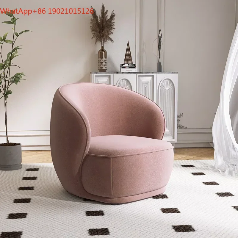 Luxury Arc-Shaped Sofa | Elegant Seating for Beauty Salons, Nail Studios, and Fashion Stores | Plush Reception ​  FT