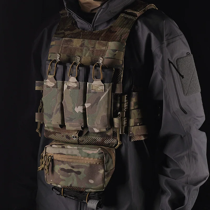 LV-119 Tactical Vest for Maritime Version, External Expansion Buckle, Back Expansion Zipper, Quick Detachable Waistband Design