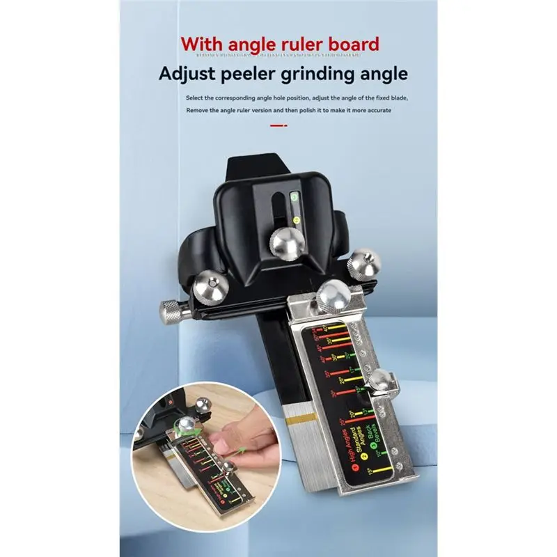 SYW-Adjustable Angle Sharpening Stand Quick Positioning Sharpening Fixture For Woodworking Chiseling And Planing
