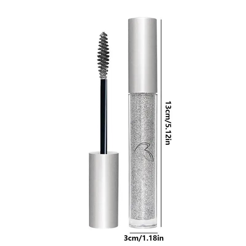 Glitter Mascara Glitter Lash Mascara glänzend 3,5g leicht zu entfernen wasserdicht langlebige Augen Make-up Lieferungen für Frauen Damen Mädchen