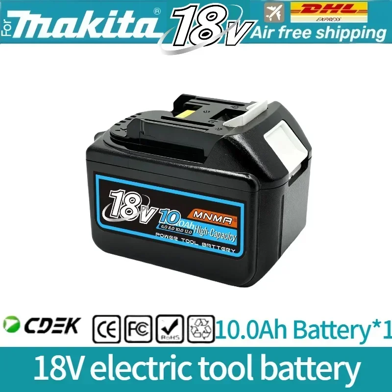 6AH 8AH 10AH 12AH Voor Makita 18V Batterij Power Tools Li-Ion Vervanging LXT BL1840 BL1850 voor 18V Schroevendraaier met BMS ✅ ? ?