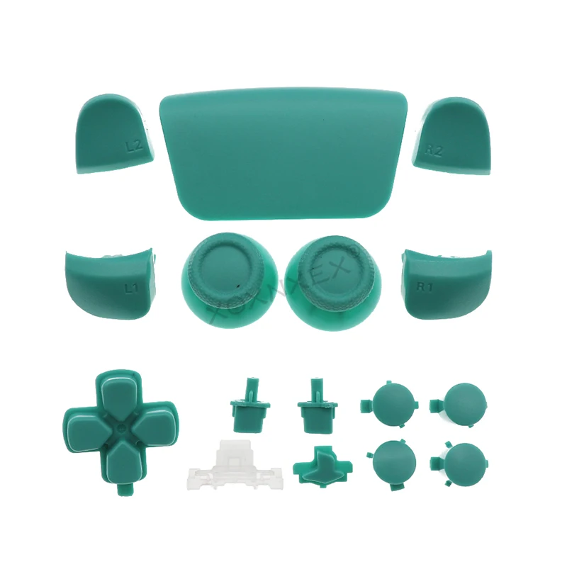Juego completo de Thumb Stick, botones ABXY para Sony PS5, tapa de Joystick, tecla de dirección Dpad, L1, R1, L2, R2