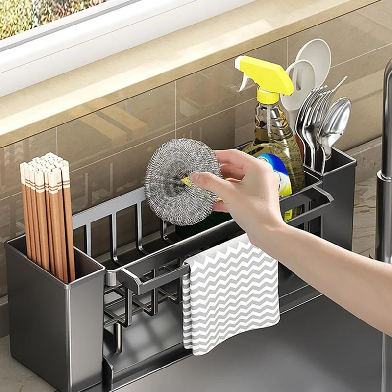 

Корзина для хранения файлов, фильтр для новых поступлений, подставка для слива в кухонной раковине, белая