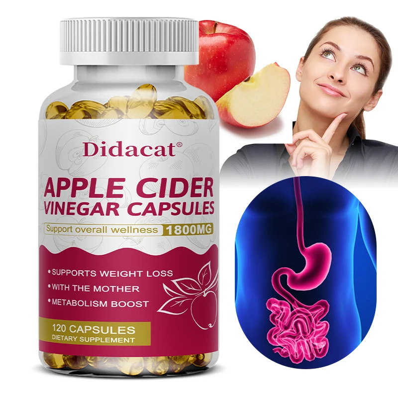 

Apple Cider Vinegar Capsules,Healthy Weight Management, Best Digestive,Circulation and Immune Support Supplement,Boost Immunity